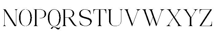 Palgrace Regular Font UPPERCASE