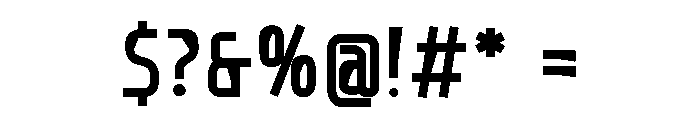 Pall-Bold Font OTHER CHARS