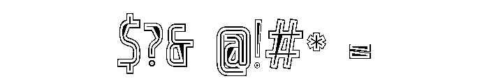 Pall-Collage Font OTHER CHARS