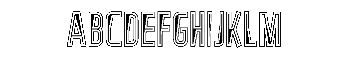 Pall-Collage Font UPPERCASE