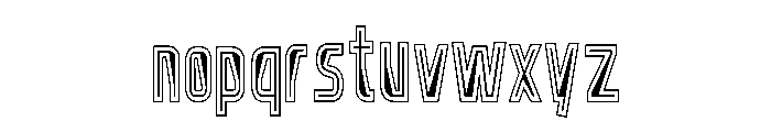 Pall-Collage Font LOWERCASE