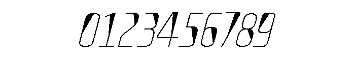 Pall-Italic Font OTHER CHARS