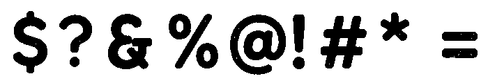 Palm Bay Social Sans Serif Font OTHER CHARS