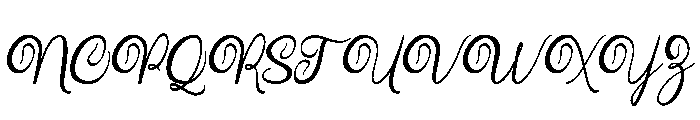 Palm Champagne Regular Font UPPERCASE