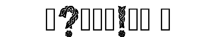 Palm Regular Font OTHER CHARS