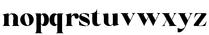 Palm Vintage Font LOWERCASE