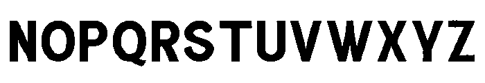 Palmera Island Bold Regular Font UPPERCASE