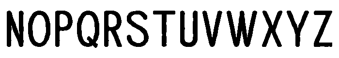 Palmera Island High Regular Font UPPERCASE