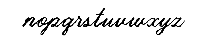 Palmeria-Regular Font LOWERCASE