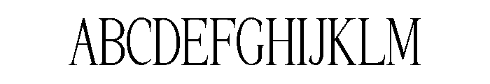 Palmorine-Regular Font UPPERCASE