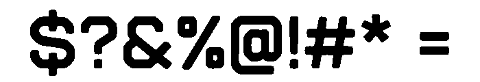 Palotta Vector Font OTHER CHARS