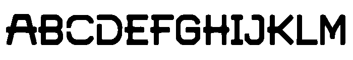 Palotta Vector Font UPPERCASE