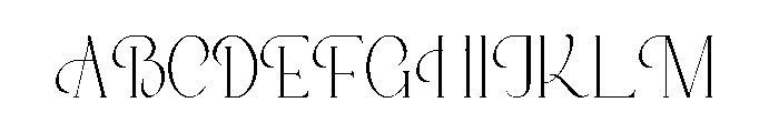 Pamela Beauty Font UPPERCASE