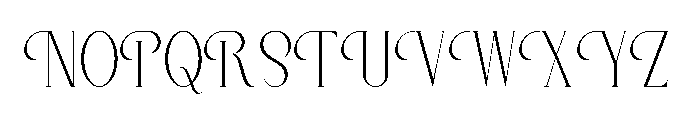Pamela Beauty Font UPPERCASE