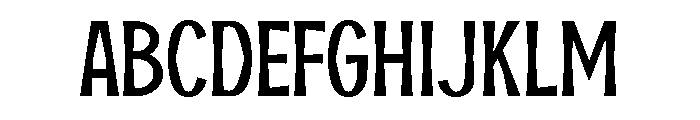 Pamelo Font UPPERCASE