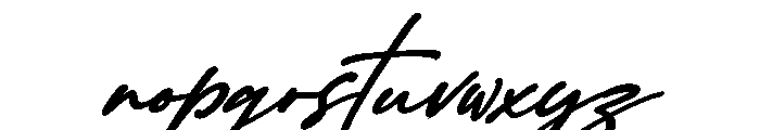 Pamohy Collection Font LOWERCASE