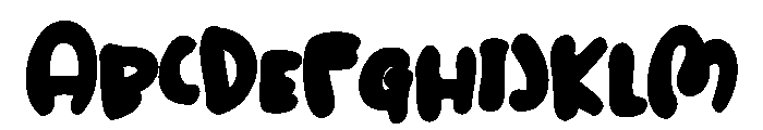 Pancakes CF Font UPPERCASE