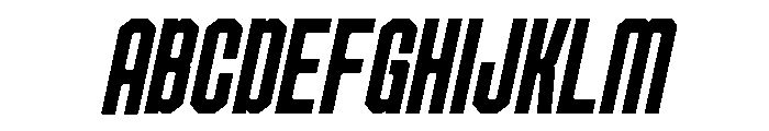 Panco Italic Font UPPERCASE