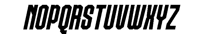 Panco Italic Font UPPERCASE