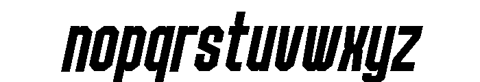 Panco Italic Font LOWERCASE