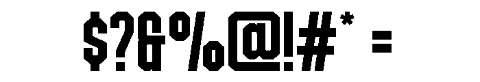 Panco Regular Font OTHER CHARS
