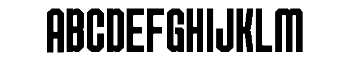 Panco Regular Font UPPERCASE
