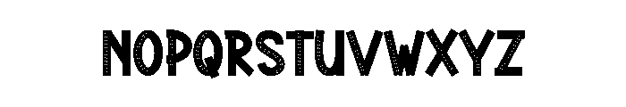Panda Chubby Font LOWERCASE