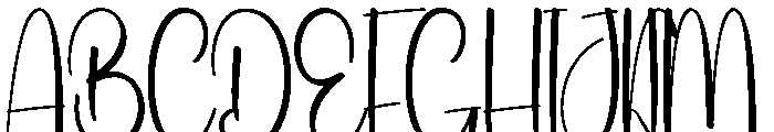 Panda Holiday Font UPPERCASE
