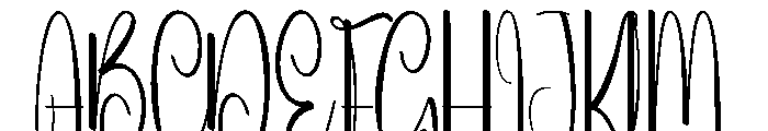 Pandaeye Font UPPERCASE
