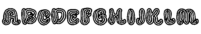 Pandemonium Font UPPERCASE