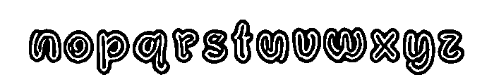 Pandemonium Font LOWERCASE