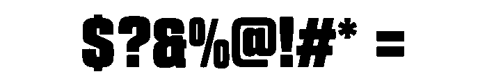 Pandero Font OTHER CHARS