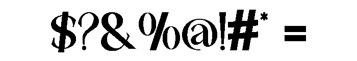 Pandore-Regular Font OTHER CHARS