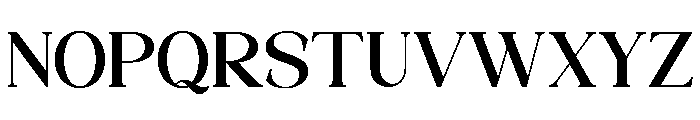 Pandore-Regular Font UPPERCASE