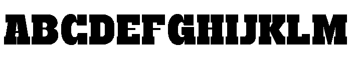 Panewood Font UPPERCASE
