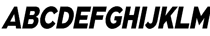 Pangi Cond ExtBd Ita Font UPPERCASE