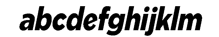 Pangi Cond ExtBd Ita FONT