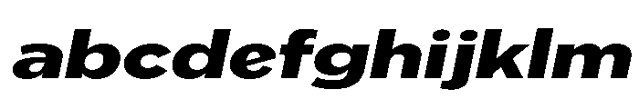 Pangi Exp ExtBd Ita FONT