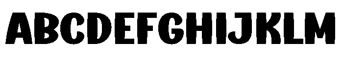 Panic Dream Font UPPERCASE