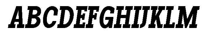 Pano Slab ExtBd Cond Ita Font UPPERCASE