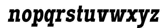Pano Slab ExtBd Cond Ita Font LOWERCASE