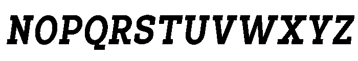 Pano Slab ExtBd SemiCond Ita Font UPPERCASE