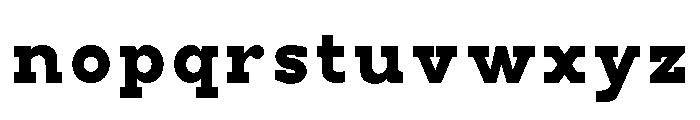 PanoSlab ExtBlk SemExp Font LOWERCASE
