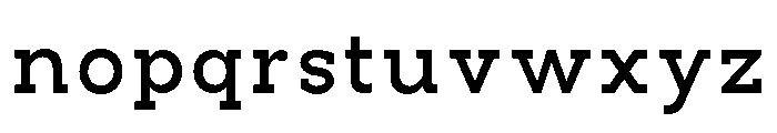 PanoSlab SemBd SemExp Font LOWERCASE