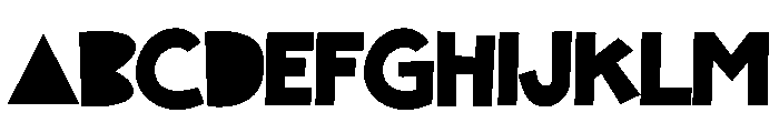 Panoptic Pink CF Font UPPERCASE