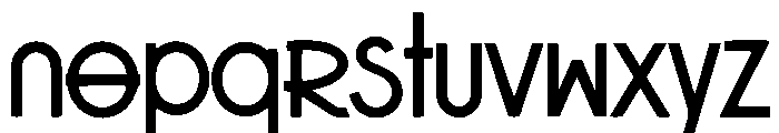 Panorix Font LOWERCASE