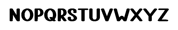 Pantern Christmas Font LOWERCASE