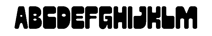 Paobun Font UPPERCASE