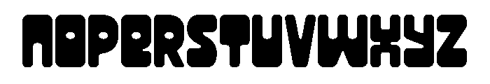 Paobun Font UPPERCASE