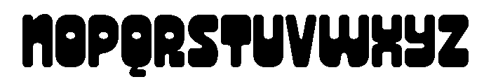 Paobun Font LOWERCASE